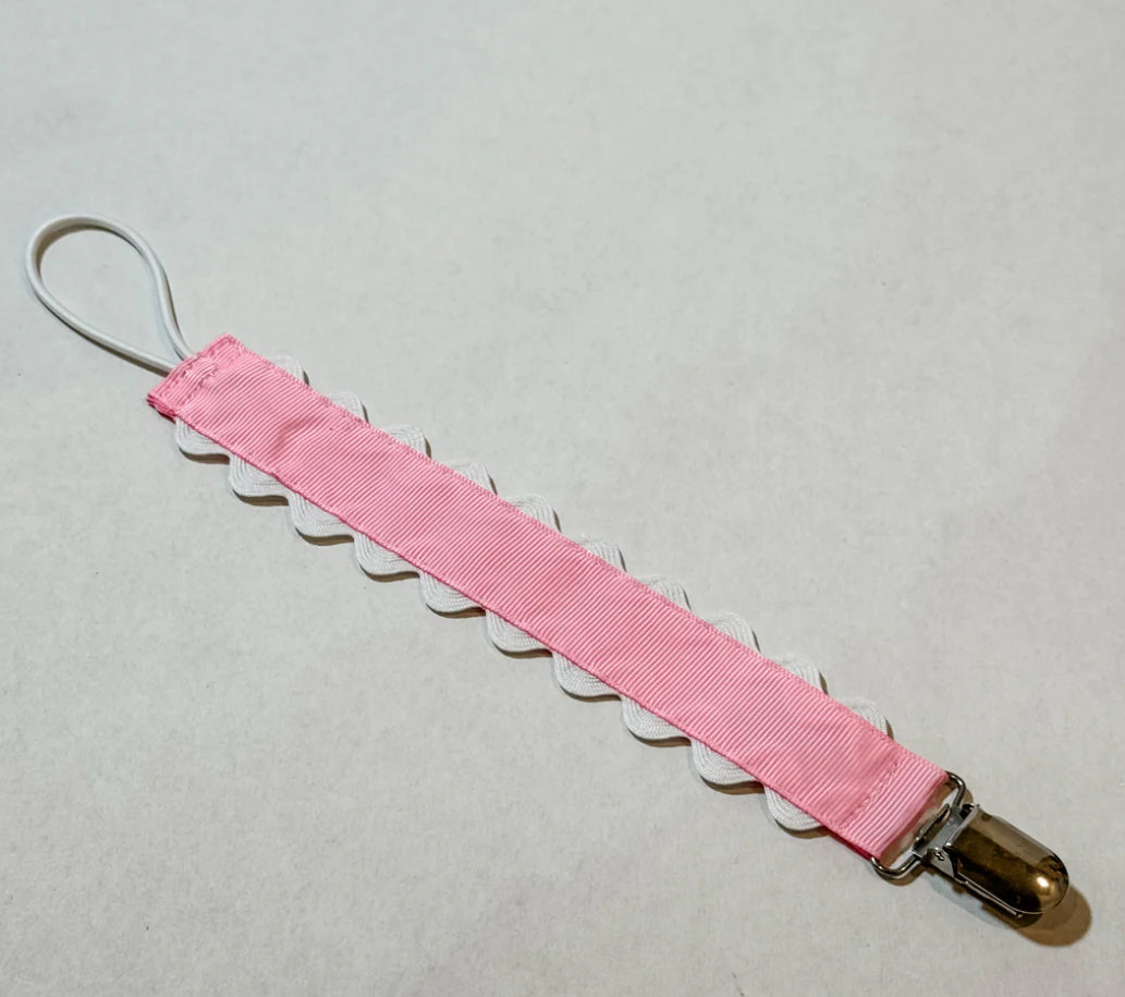 Embroidered Paci Clip