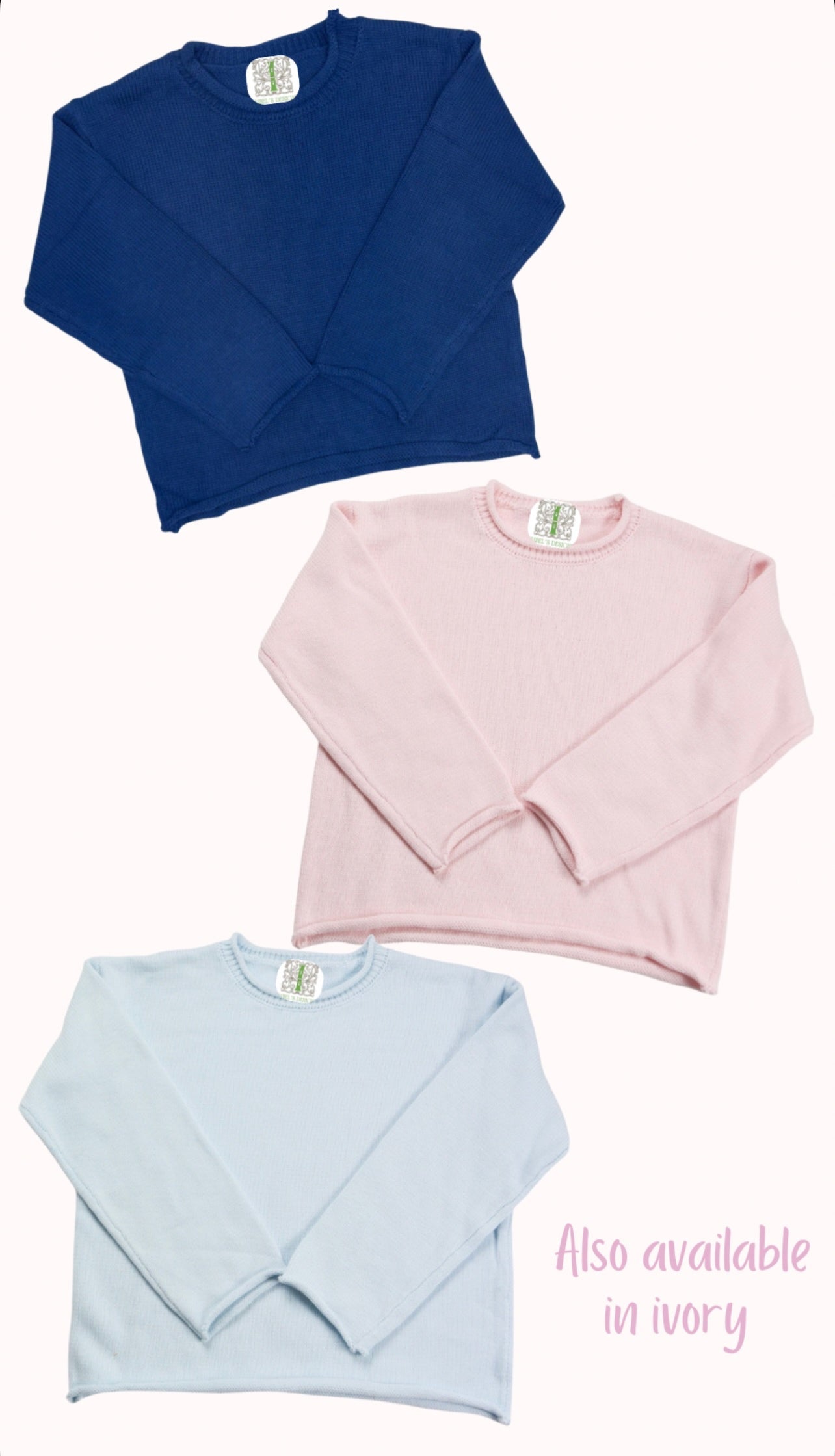 Embroidered Sweaters