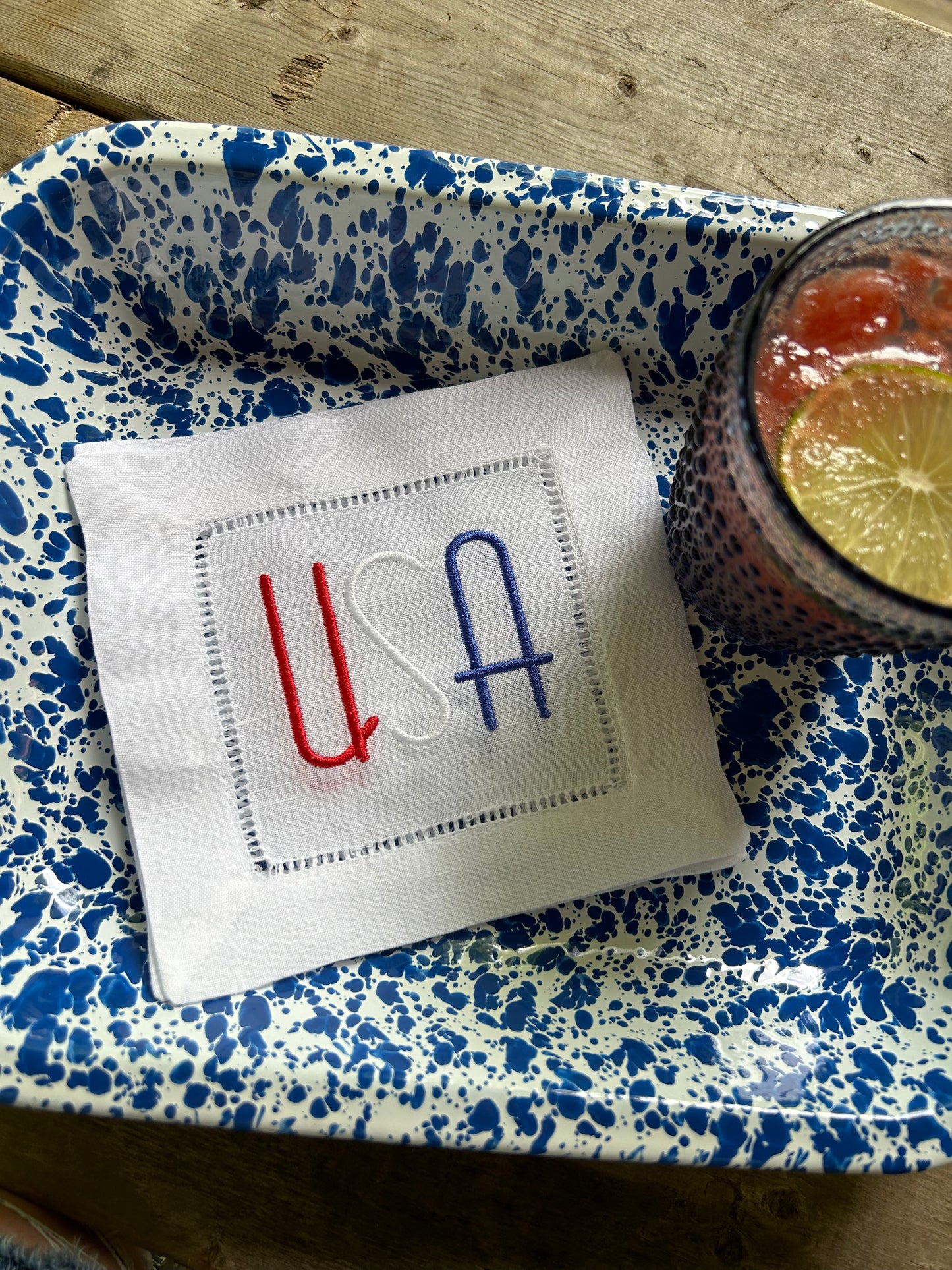 Patriotic Cocktail Napkins