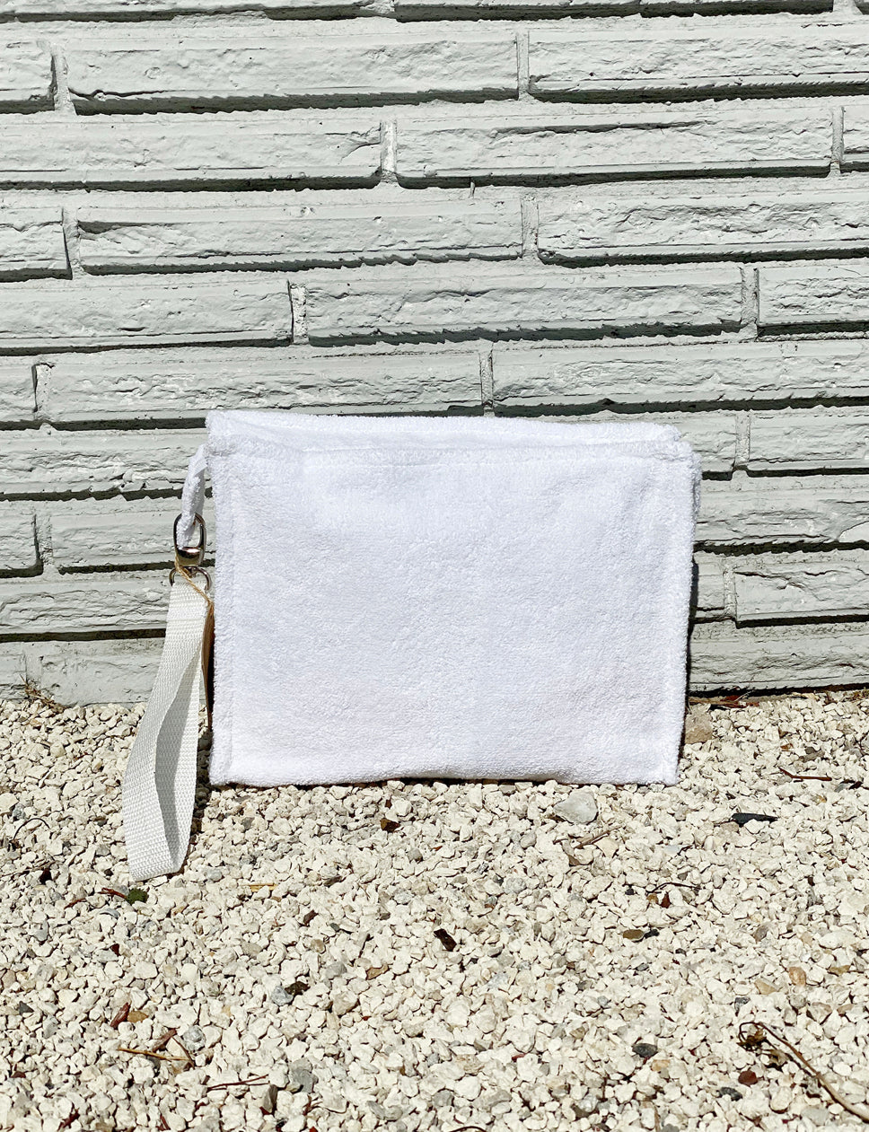 Large Terry Pouch
