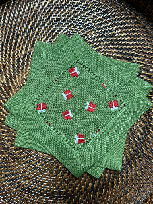 Holiday Gift Cocktail Napkins