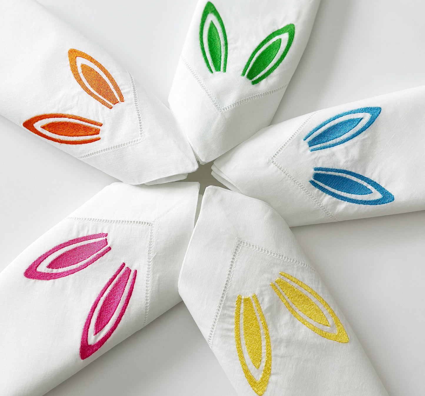 The Palm Beach Bunny Napkin Set