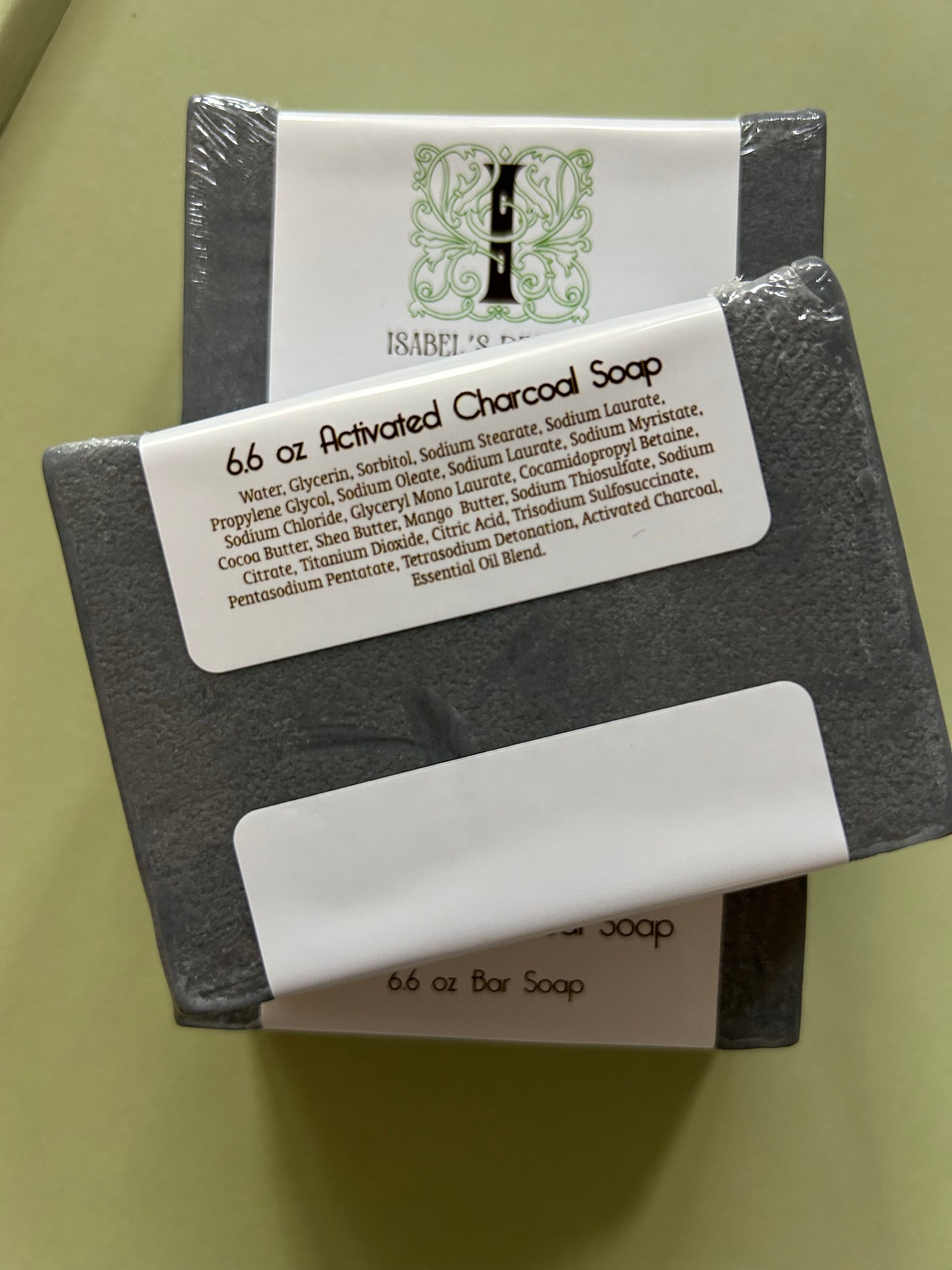 Bamboo Teak Activated Charcoal Soap Bar