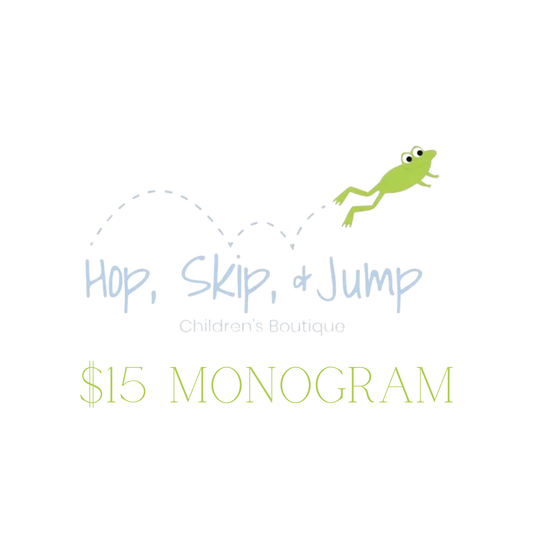 Hop, Skip, & Jump Embroidery