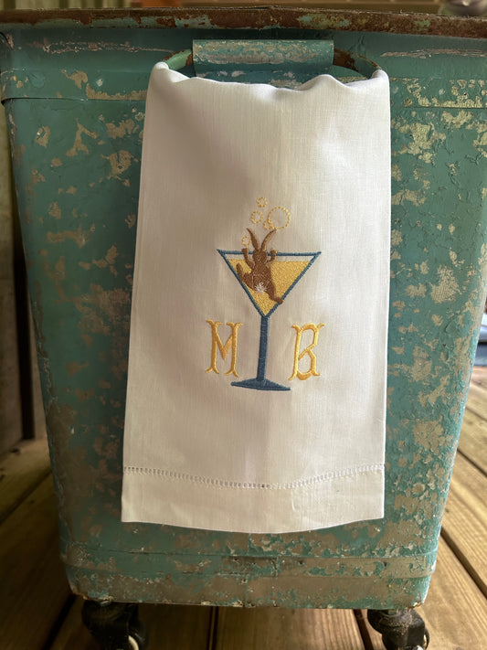 Cheers Bunny Hand Towel