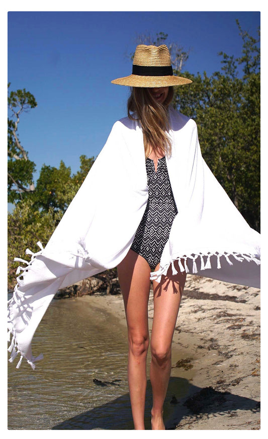 Fouta Reversible Canvas/Light Terry Towel