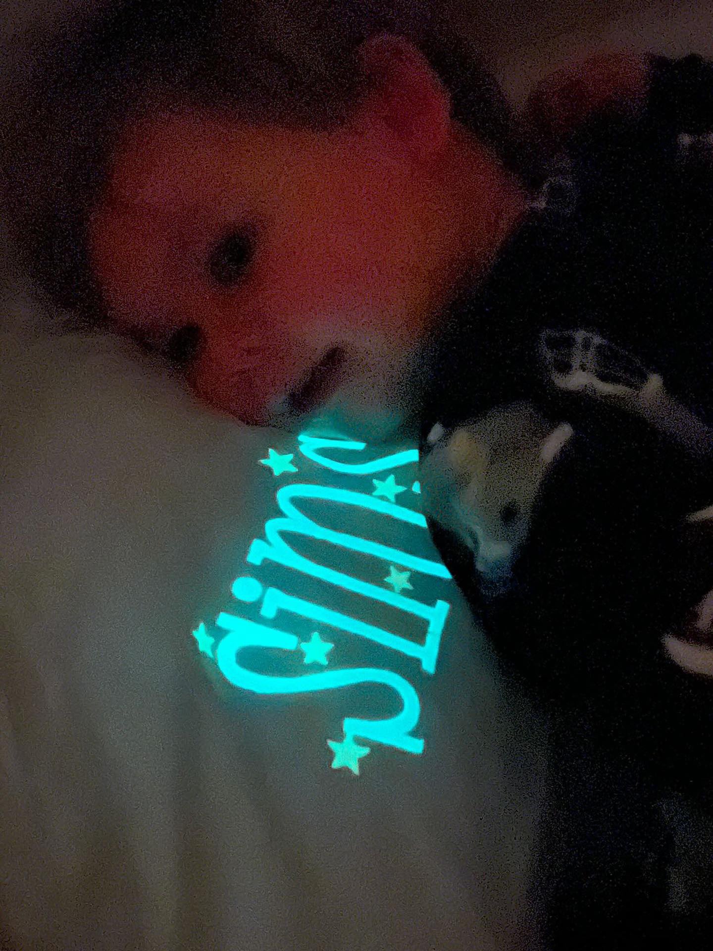 Glow in the Dark Baby Pillow